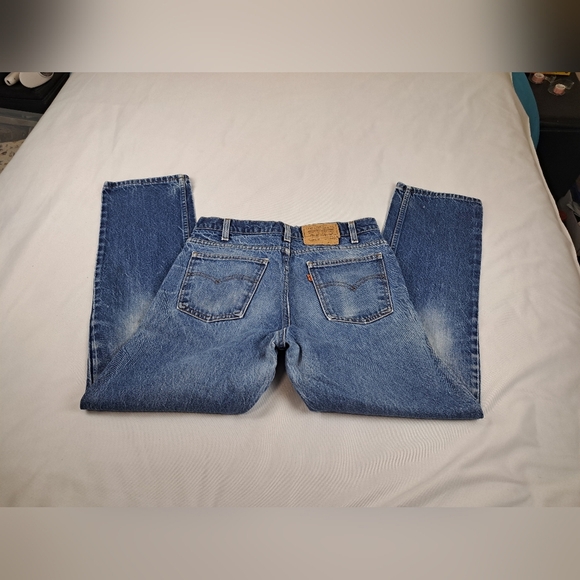 Vintage '87s Levi's 509 Orange Tab Jeans W32 L30 - Picture 14 of 16